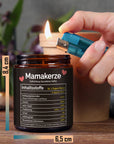 Mamakerze Kaffee Duftkerze Aus Sojawachs | Handgemacht | 250g In Geschenkbox | Perfektes Muttertags Geschenk mysoy® Duftkerzen-Manufaktur