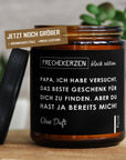 Lustige Duftkerze Für Papa – Handgemacht Aus Sojawachs In Geschenkbox – Originelles Geschenk Zum Vatertag mysoy® Duftkerzen-Manufaktur