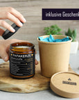 Papakerze Duftkerze Aus Sojawachs, Handgemacht, Geschenkbox, Perfektes Vatertagsgeschenk Für Papa mysoy® Duftkerzen-Manufaktur