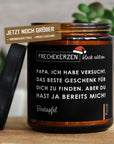 Lustige Duftkerze Für Papa – Handgemacht Aus Sojawachs In Geschenkbox – Originelles Geschenk Zum Vatertag mysoy® Duftkerzen-Manufaktur