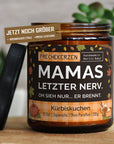Lustige Duftkerze für Mama – Mamas Letzter Nerv, Handgemacht aus Sojawachs, Perfekt als Geschenkidee mysoy® Duftkerzen-Manufaktur