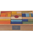 Holzblöcke Tray 63 XL Rainbow – Montessori-Spielzeug Aus FSC-Hölzern Mit Natürlichen Farben Lothi