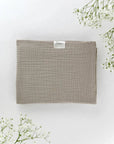 TISU Musselin Babydecke 65x65 cm In Sand – Atmungsaktiv, Weich Und Vielseitig Für Jeden Anlass TISU
