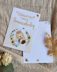 Wunderschöne Geburtskarte Für Frühlings-, Sommer-, Herbst- Und Winterbabys – Hochwertiger Druck 350g DIN A6 Lothi Sommer