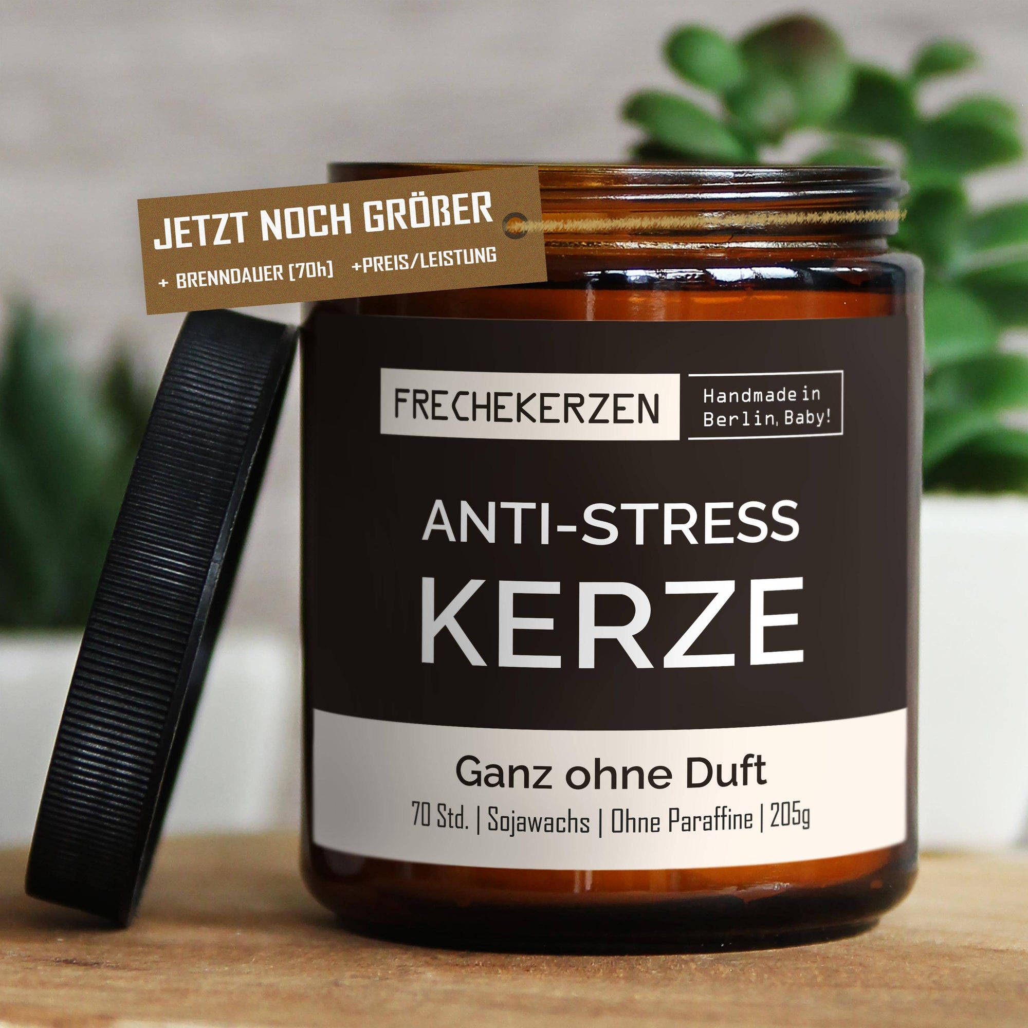 Handgemachte Anti-Stress Kerze Aus Sojawachs Mit Witzigem Spruch – Perfektes Geschenk Für Jeden Anlass mysoy‎® Duftkerzen-Manufaktur