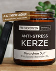 Handgemachte Anti-Stress Kerze Aus Sojawachs Mit Witzigem Spruch – Perfektes Geschenk Für Jeden Anlass mysoy‎® Duftkerzen-Manufaktur