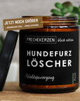 Hundefurz löscher  mysoy‎® Duftkerzen-Manufaktur   