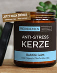 Handgemachte Anti-Stress Kerze Aus Sojawachs Mit Witzigem Spruch – Perfektes Geschenk Für Jeden Anlass mysoy‎® Duftkerzen-Manufaktur