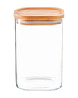 Glas mit Akaziendeckel  Lothi 1100 ml  