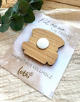 Magnet aus Holz | Kühlschrankmagnet | Holzmagnet | Vollholz | Erzieher | Kindergarten | Lehrer | Abschiedsgeschenk | Geschenkidee Lothi