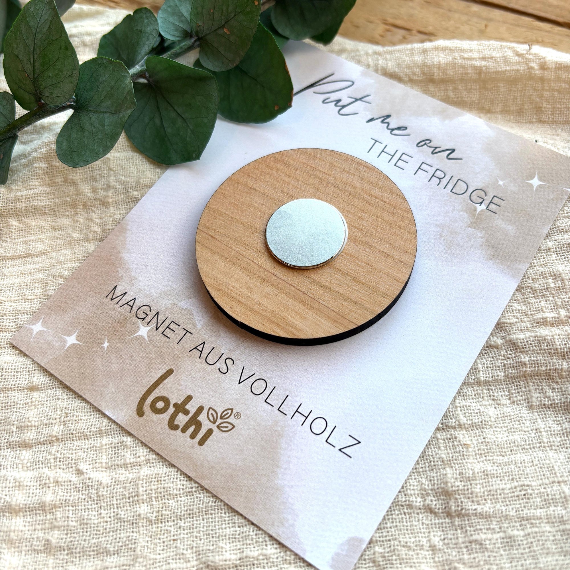 Magnet aus Holz | Kühlschrankmagnet | Holzmagnet | Vollholz | Magnet Spruch | Furst Coffee | Kaffeeliebhaber | Geschenkidee Lothi