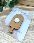 Magnet aus Holz | Kühlschrankmagnet | Holzmagnet | Vollholz | Magnet Spruch | Ice cream | Geschenkidee Lothi