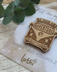 Magnet aus Holz | Kühlschrankmagnet | Holzmagnet | Vollholz | Camping Van | Vanlife | Abenteuer | Geschenkidee Lothi