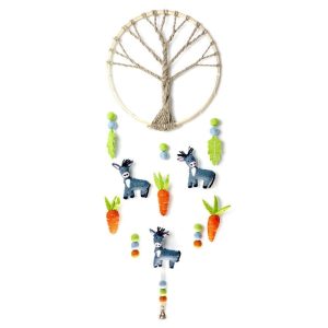 Handgefertigter DreamCatcher Esel
