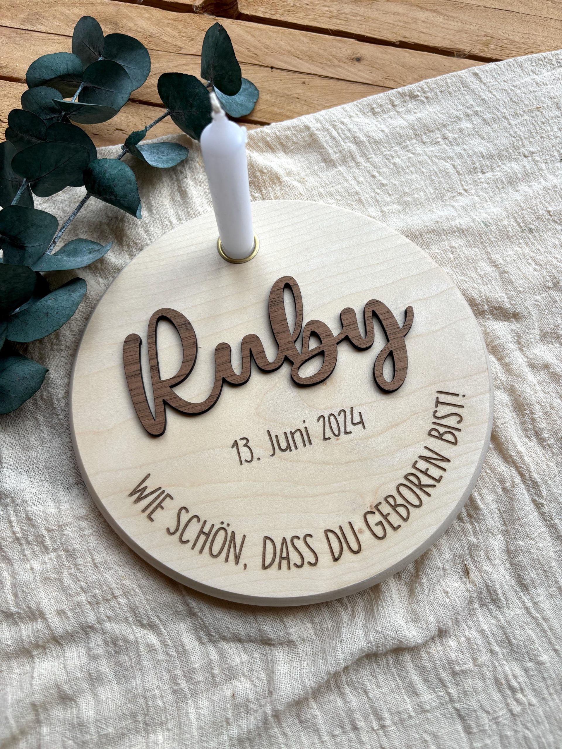 Türkränze mit Gravur